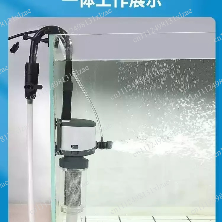 Aquarium Fish Waste Collector - Насос-фильтр для аквариума 3-в-1 (220-240В) -