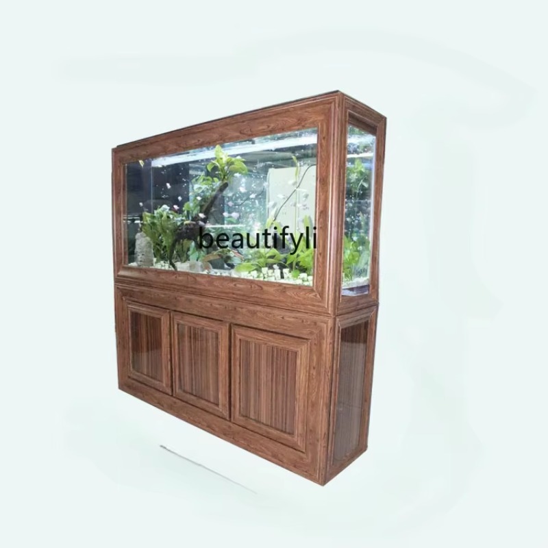 Live Fish Aquarium - Китайский аквариум, большой аквариум для гостиной,