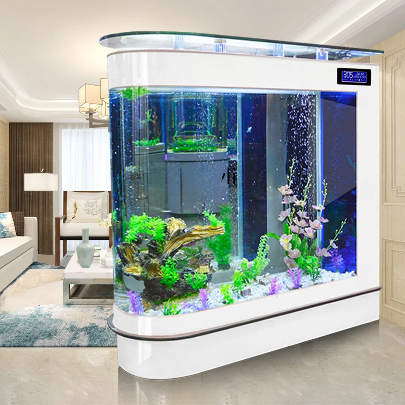 Live Fish Aquarium - Аквариум-пуля, большая перегородка для рыбных глобусов,