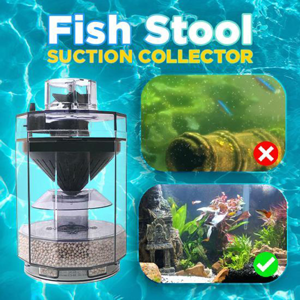 Aquarium Fish Waste Collector - Коллектор отходов для аквариума, прозрачный очиститель