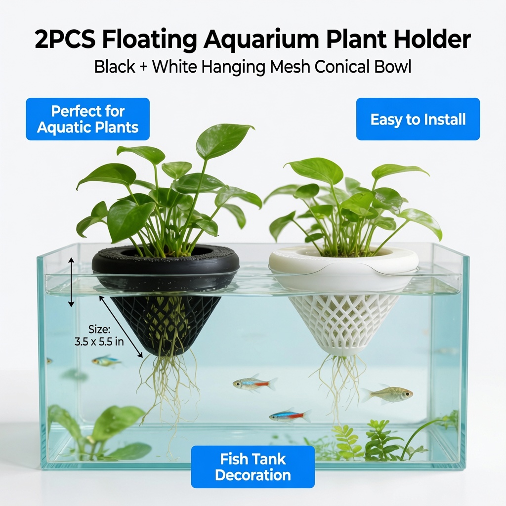 2 шт. плавающих держателей для – обзор и цена Aquarium Fish Cichlid