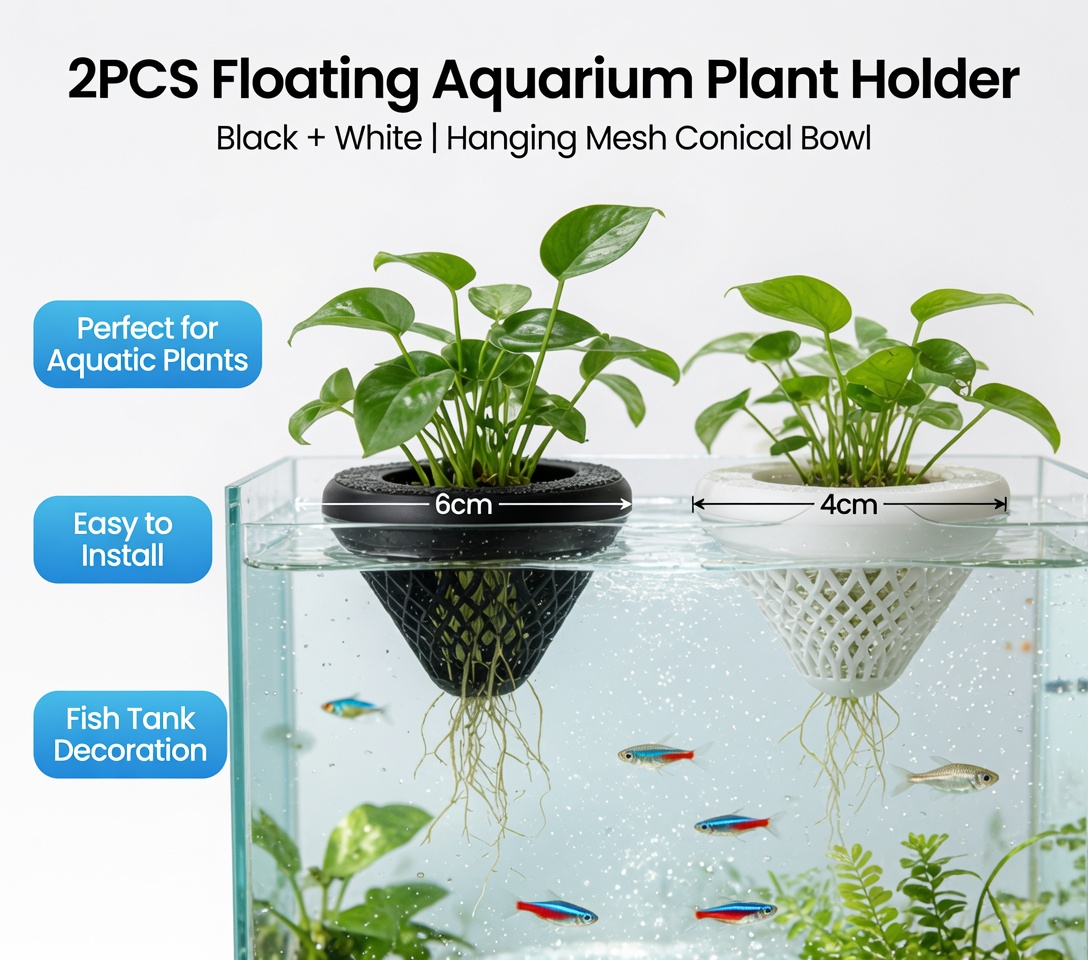2 шт. плавающих держателей для – обзор и цена Aquarium Fish Cichlid
