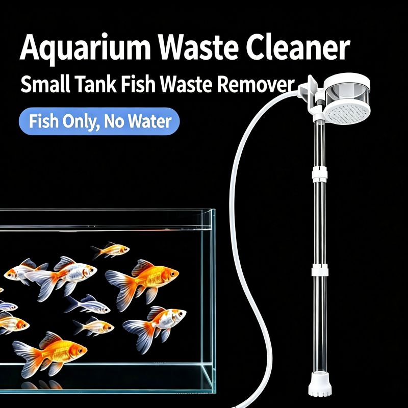 Съемный пневматический очистит – обзор и цена Aquarium Fish Waste Collector
