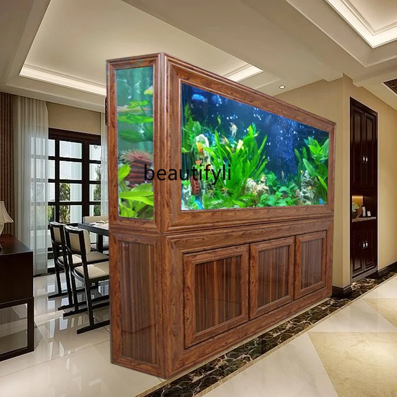 Китайский аквариум, большой ак – обзор и цена Live Fish Aquarium