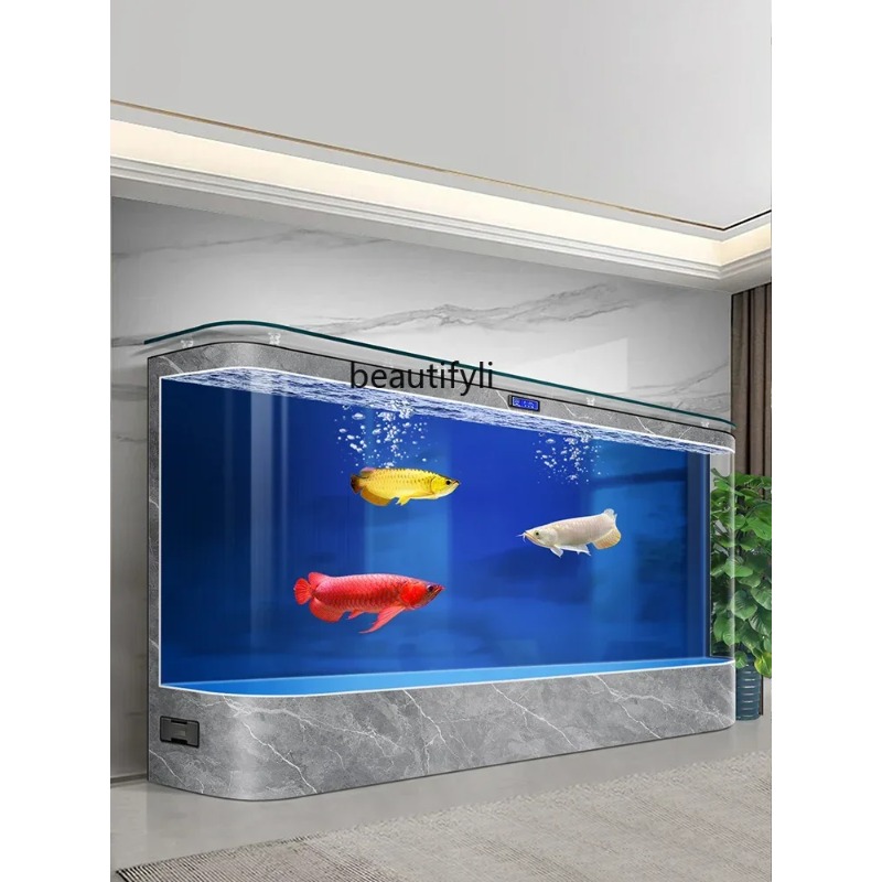 Экологический аквариум от пола – обзор и цена Live Fish Aquarium