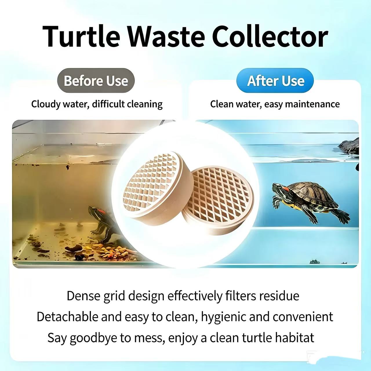 Сборщик экскрементов черепах,  – обзор и цена Aquarium Fish Waste Collector