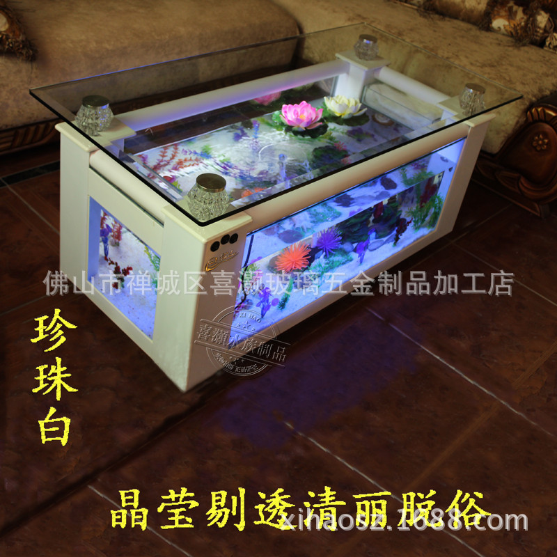 Журнальный столик-аквариум для – обзор и цена Live Fish Aquarium