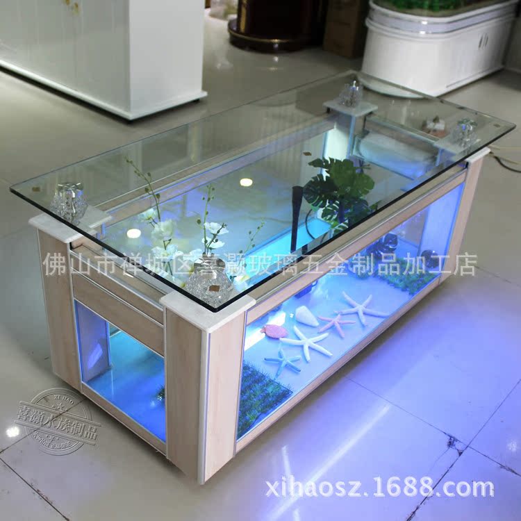 Журнальный столик-аквариум для – обзор и цена Live Fish Aquarium