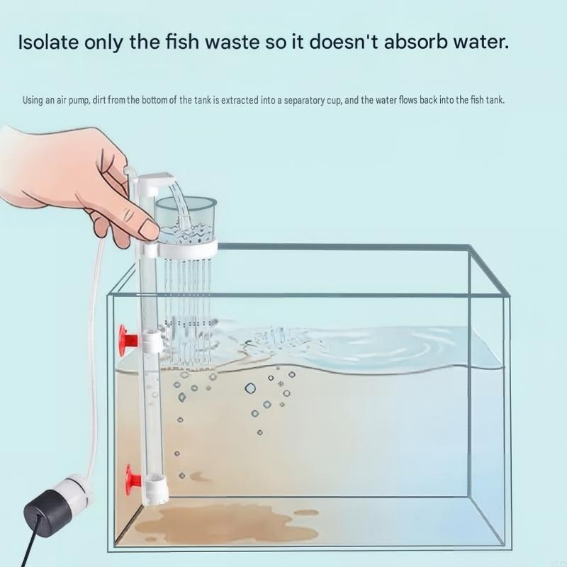 Воздушные подъемники Аквариумы – обзор и цена Aquarium Fish Waste Collector